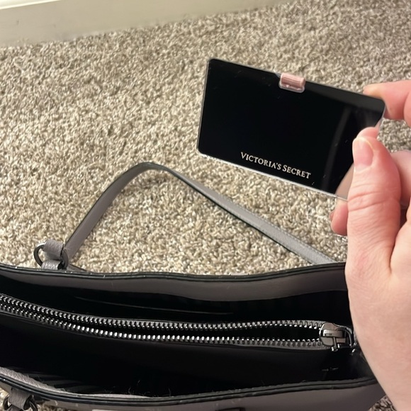 Victoria’s secret Gray Leather Tote Bag - Picture 13 of 14